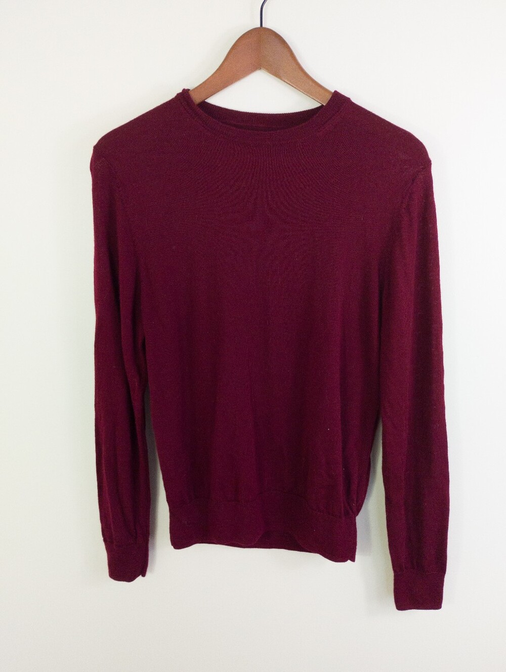 Muji Wool Silk Crewneck Sweater Size Small